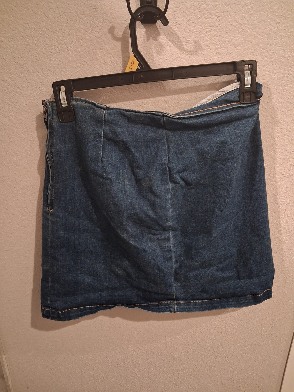 Classic Blue Denim Mini Skirt - Women's